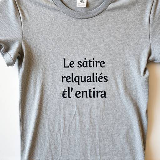 Camiseta cinza com frase motivacional em português